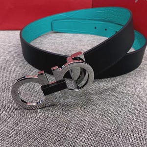 Authentic REVERSIBLE belt Salvatore Gamo Handcrafted Genuine Leather Belt