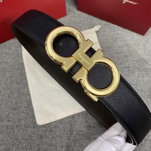 Authentic REVERSIBLE belt Salvatore Gamo Handcrafted Genuine Leather Belt