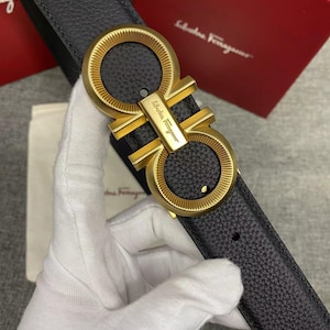 Authentic REVERSIBLE belt Salvatore Gamo Handcrafted Genuine Leather Belt