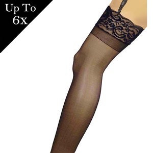 Over the Knee Nylons Etsy