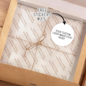 Carta velina personalizzata, carta velina con logo personalizzato, carta da regalo aziendale, carta velina, regali aziendali per i clienti, carta da imballaggio con marchio