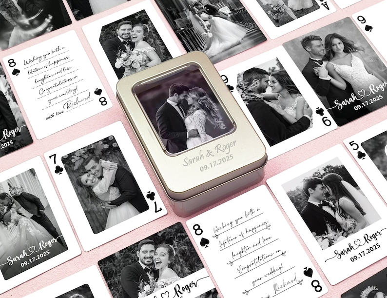 Bulk Wedding Playing Cards Wedding Guest Book Alternative Wedding ...