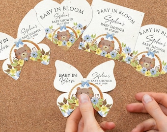 Seed Paper Paper Cards, Samenpapier, Babyparty-Dankeschön, Wildblumensamen, Glückwunschgeschenk, Hochzeitsgeschenke, Geburtstagsgeschenk