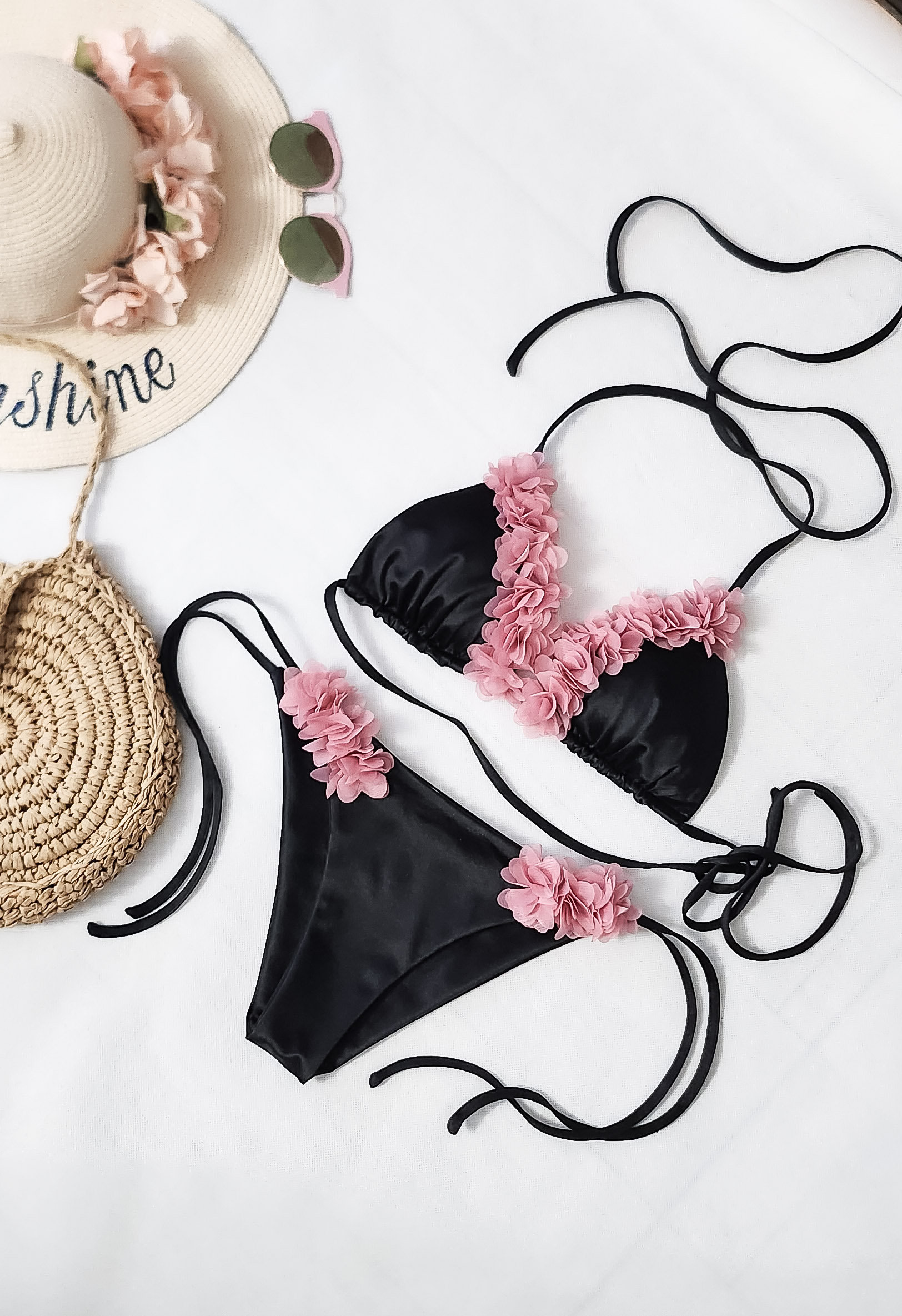 Bas De Maillot De Bain Bikini Brésilien - Tahiti Rose