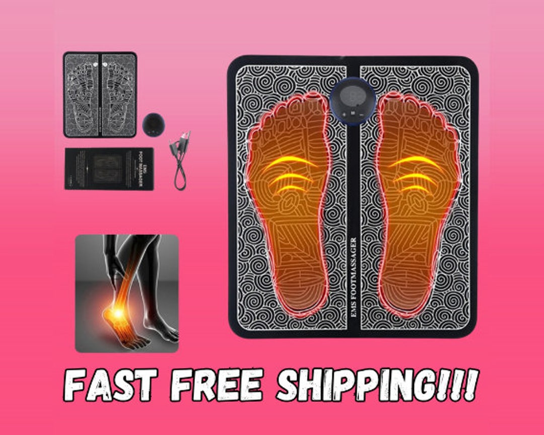 Rechargeable Electric Foot Massager Physiotherapy Muscle Etsy