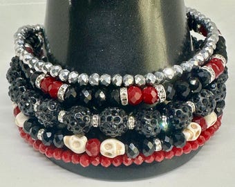 Braccialetti impilabili Deadly Damask, braccialetti impilabili Boho, braccialetti impilabili Stanley Cup