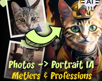 Transformez les photos de votre chat en portrait grâce à l'Intelligence Artificielle - Édition Métiers & Professions