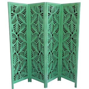 Room Partitions Hanging Room Divider Panel Modern Hanging Green Screen Partition for Decorating Bedding, Dining, Study and Living Room