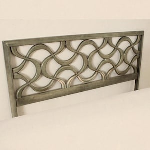 Mandala Wooden Walnut Headboard Custom Wood Wall Headboard Bedroom Furniture Carved Decorative Bed Decor Tropical Home Decor