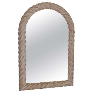 Wall Mirror Living Room Decor Vintage Carved Wooden Wall Panel Home Decor White Finish