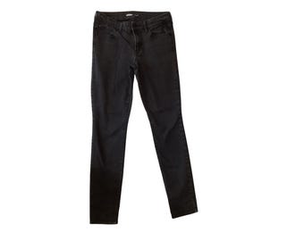 Old Navy Women's Pop Icon Skinny Black Jeans - Low Rise - Size 8 Tall - 665