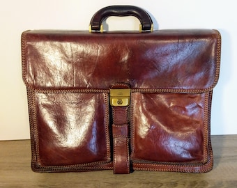 "The Bridge" leather bag
