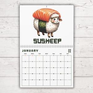 2025 Funny Calendar 2025 Wall Calendar Animal memes 2025 Cat Calendar 2025 Funny Animal Calendar Christmas Gift 2025 Monthly Calendar