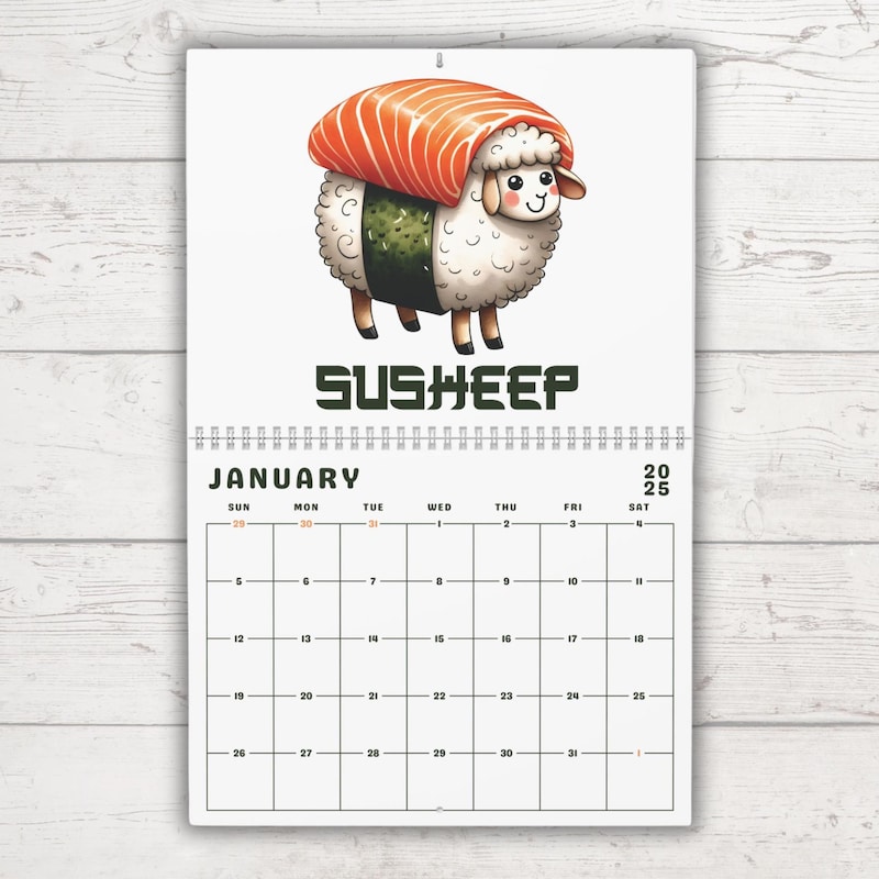 Funny 2025 Calendar - Etsy