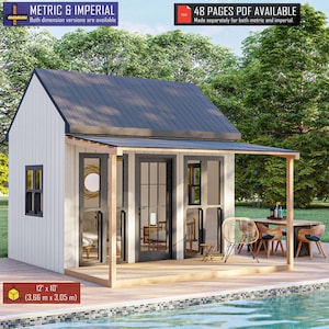 Plattegronden poolhouse 10 x 12, plattegronden kleine huisjes, plattegronden huisjes, plattegronden huisjes, plattegronden huisjes, plattegronden pension, plattegronden kleine huizen, plattegronden kleine huizen, moderne zwembad schuur DIY-plannen
