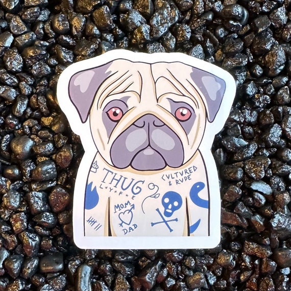 Pug Life Sticker
