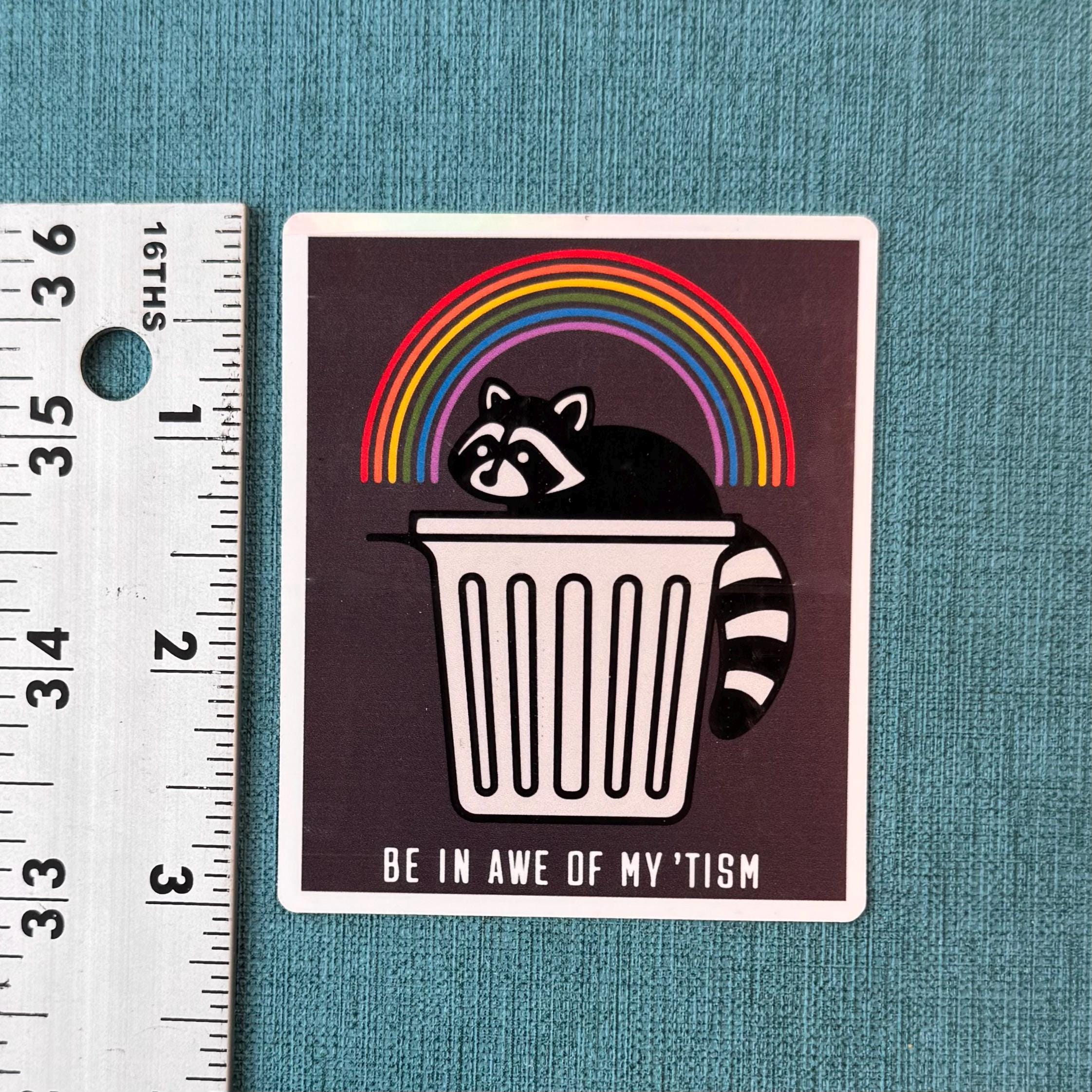 Be in Awe of My 'tism Sticker, Autism Sticker, Autism Awareness - Etsy