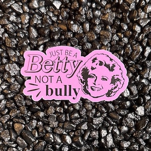 Betty White Sticker