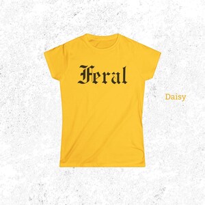 Feral Women's Tee, Feral T-Shirt, Women's Shirt image 5