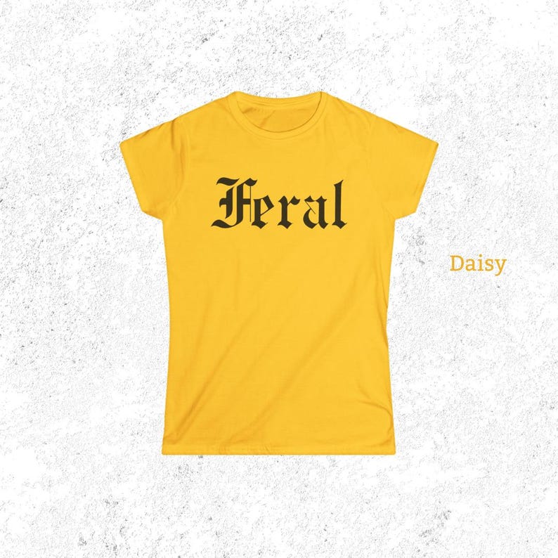 Feral Women's Tee, Feral T-Shirt, Women's Shirt image 5
