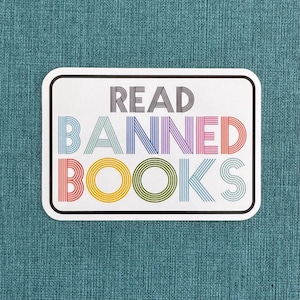 Read Banned Books Sticker