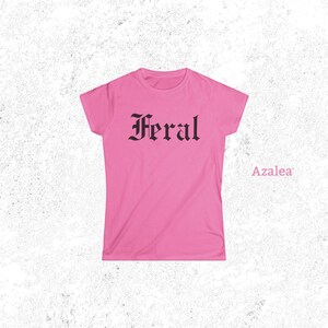 Feral Women's Tee, Feral T-Shirt, Women's Shirt image 7