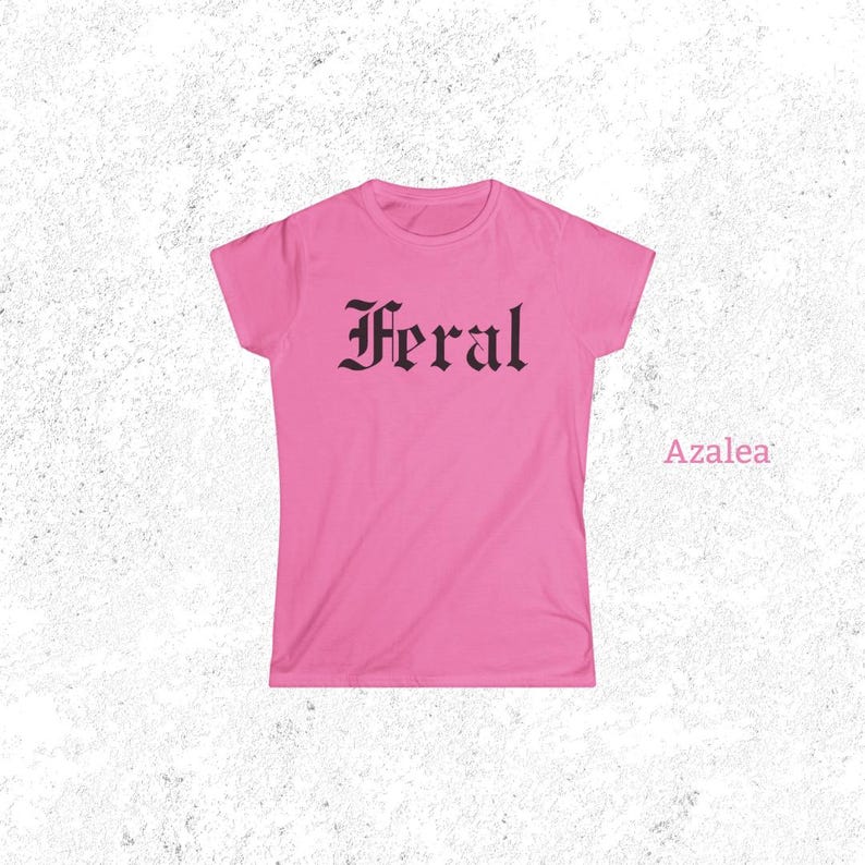 Feral Women's Tee, Feral T-Shirt, Women's Shirt image 7