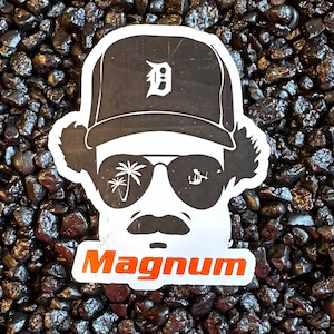Magnum P.I. Sticker