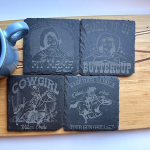 Cowgirl Coasters