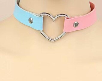 Femboy Choker With Heart 