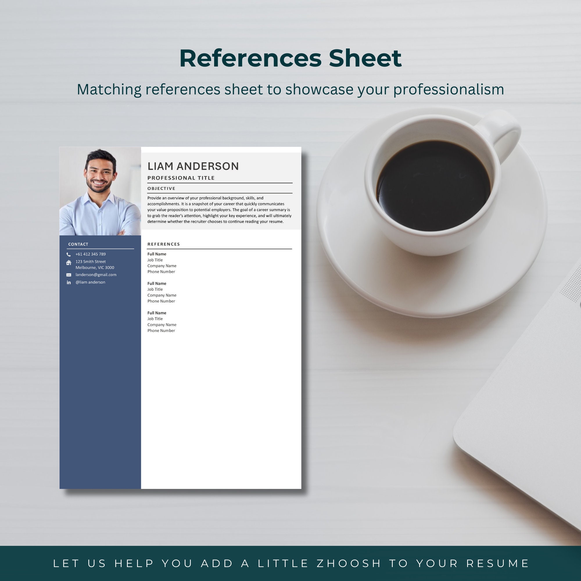 Resume Resume Template Cover Letter - Il Fullxfull.5519103570 1fza 