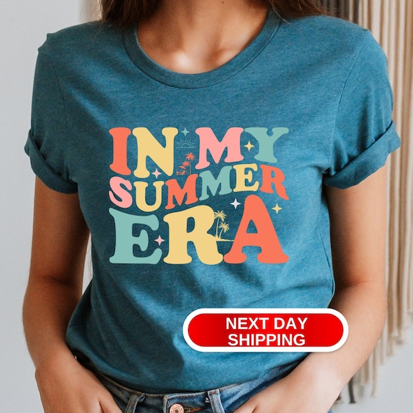 In My Summer Era Last Day of School Shirt, Teacher End of Year Gift, Graduation Gifts, Schools Out for Summer End of Year Teacher Gifts