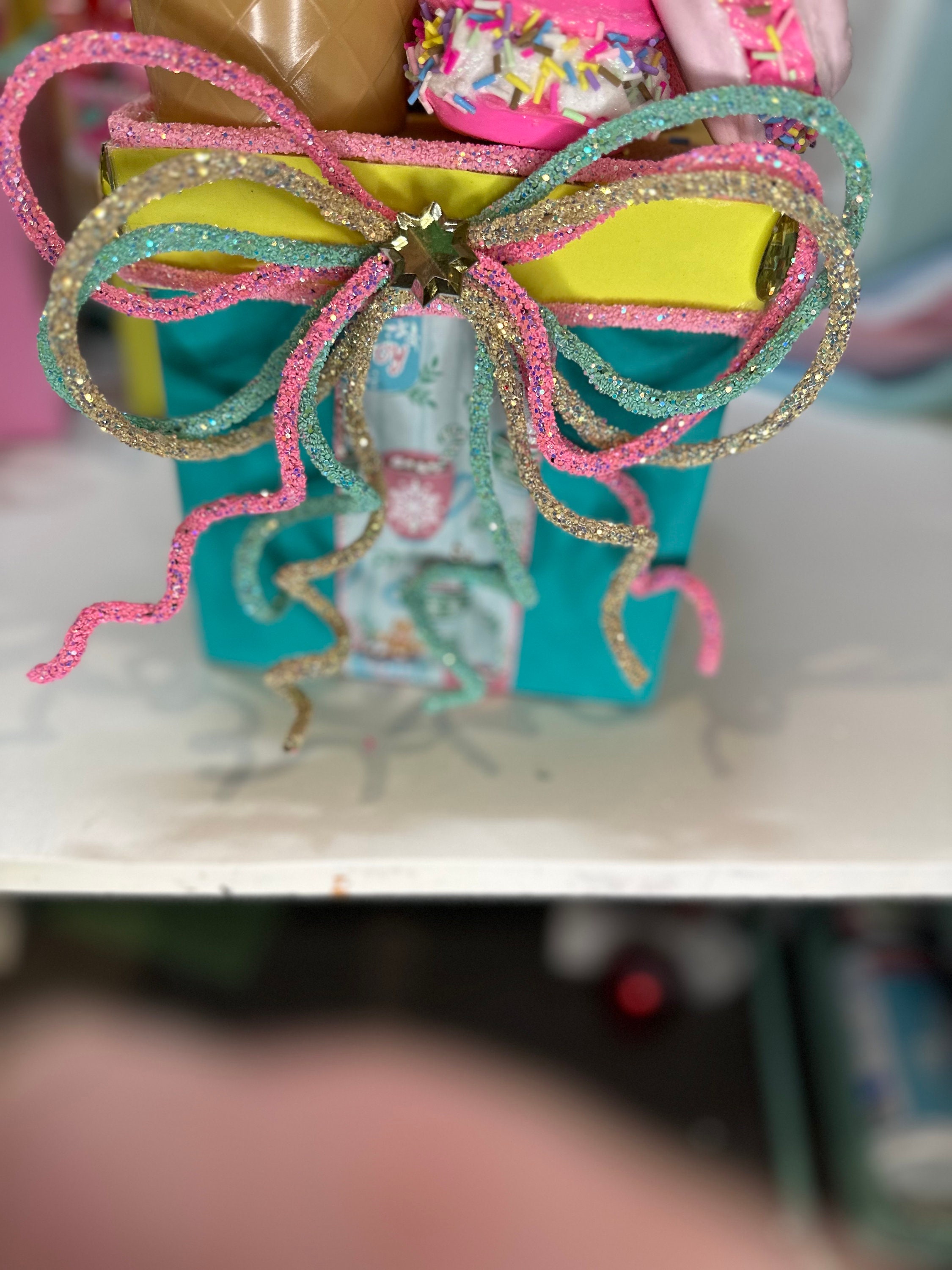 Cute whimsical Mrs. Snowman