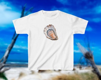 Mermaidcore Baby Tee - Oyster Ropa de Mujer - Camiseta Y2K - Coastal tshirt