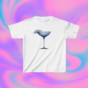 Coctel Baby Tee - Ropa de Mujer - Camiseta Y2K