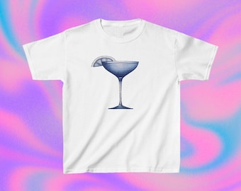 Coctel Baby Tee - Ropa de Mujer - Camiseta Y2K