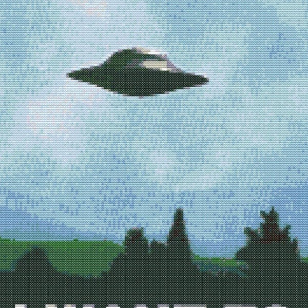 I Want to Believe Cross Stitch Pattern