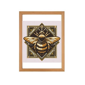 Bee Cross Stitch Pattern