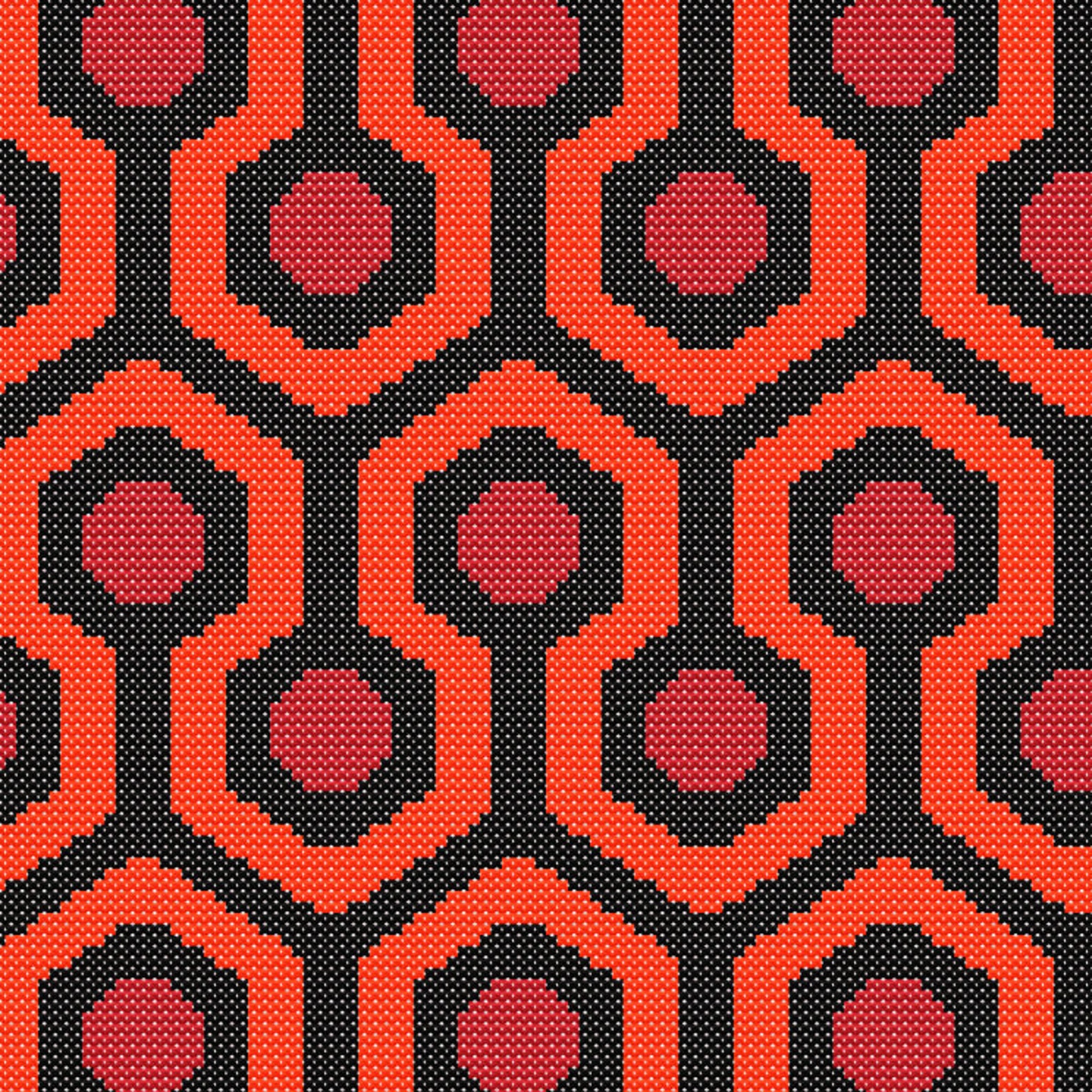 The Shining Overlook Hotel Pattern Cross Stitch Chart Etsy