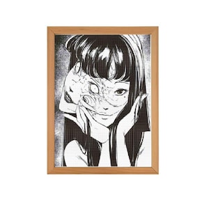 Junji Ito's Tomie Cross Stitch Pattern image 1