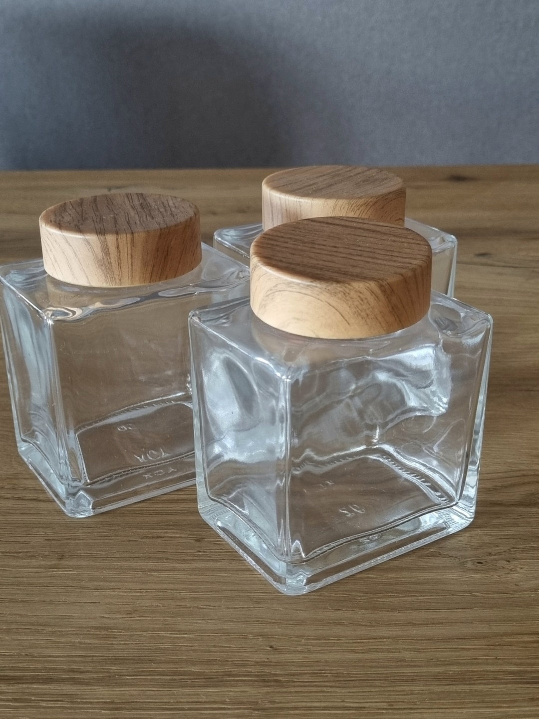 Glass Jars, Bath Salt Jars, Kitchen Glass Jars, Honey Jars - Etsy