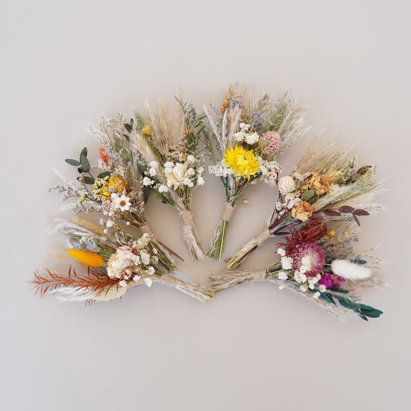 Dried Flowers Table Swag - Etsy UK