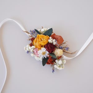 Bouquet di fiori secchi naturali, accessori per matrimoni boho