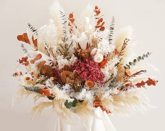 Wedding floor flower arch,Boho Wedding Decor,  Ground Flowers for Wedding Decor ,Pampas Flower Arch Arrangement