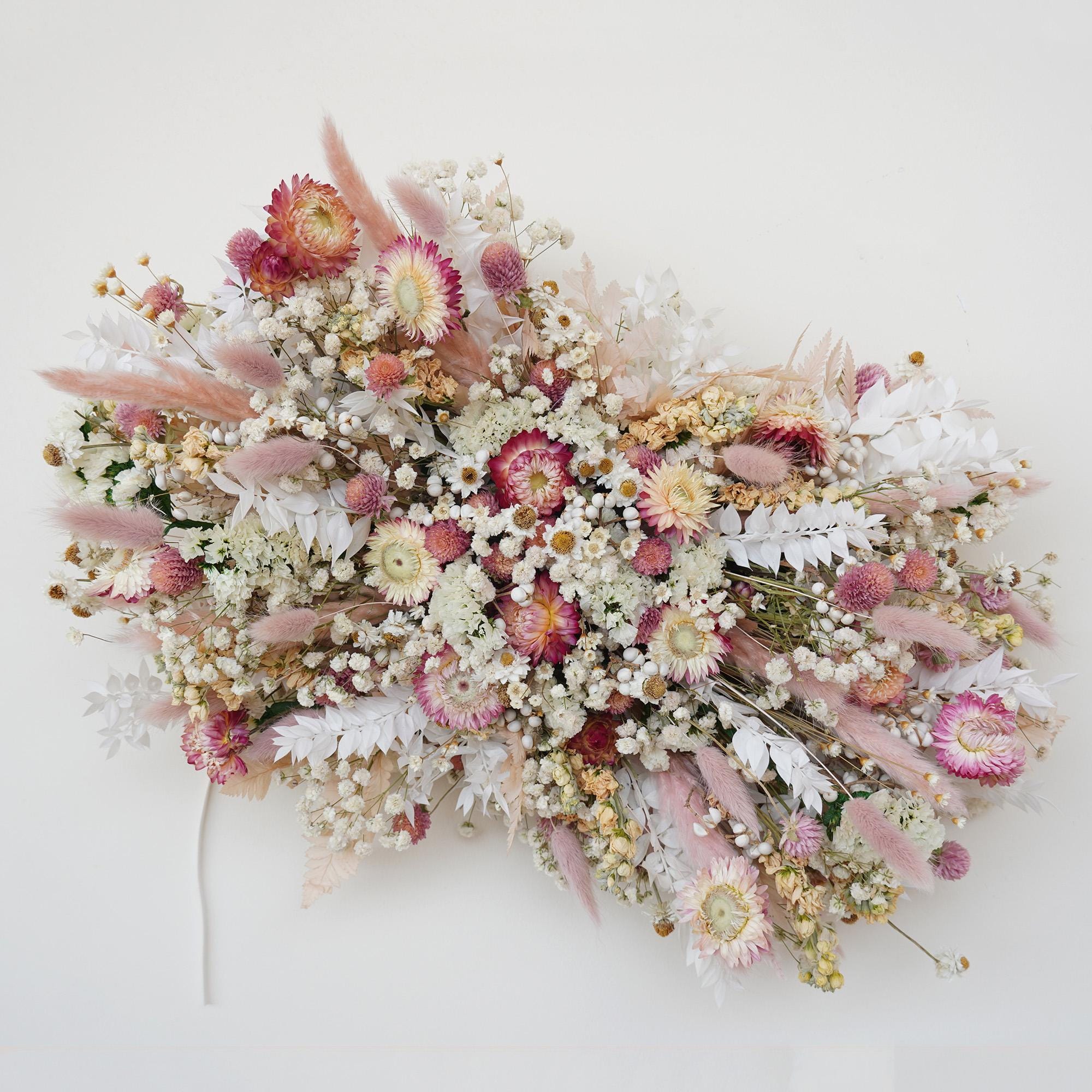 Dried Flower Arch Arrangement