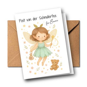 Magische Post von der Schnullerfee | Persönlicher Abschied vom Schnulli | zauberhaftes Geschenk Schnullerentwöhnung | Brief Schnulli abgeben