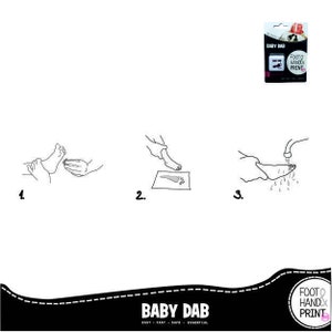 Baby Fußabdruck Set Tiere, personalisiert, Geschenk Geburt Mädchen Junge, Geschenk Taufe Patenkind, Babyzimmer Deko Boho, Geburtsposter Bild 9