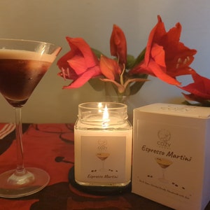 Duft Kerze - Cozy Deer - Sojawachskerze im Glas mit Metalldeckel
