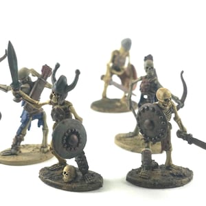 Skeleton Warriors Painted Miniatures