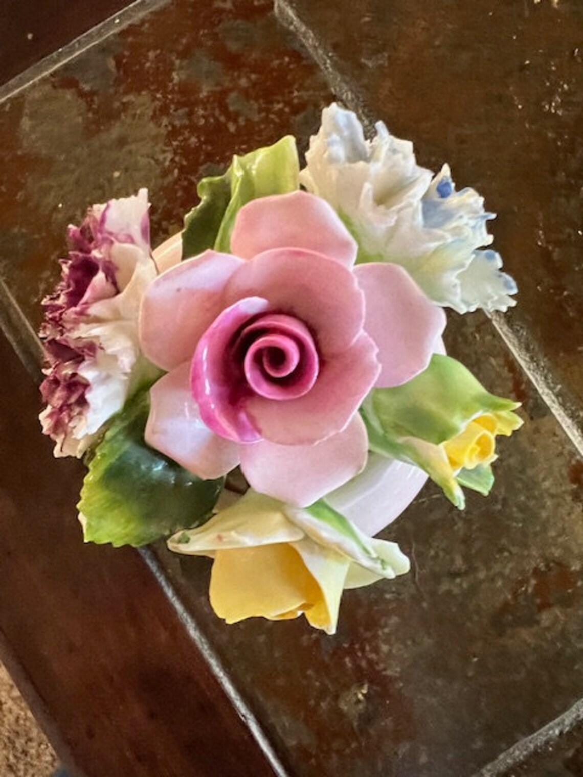Royal Adderley Floral Bone China Porcelain Flower Bouquet Made in